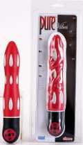 Vibrator SILICONE PURE „Vibes Strawberry Vibr. rot“